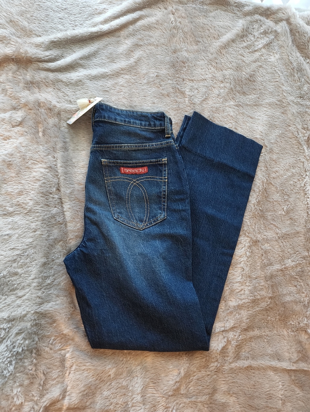 Johnny Was Dark Blue Boot Cut Jeans